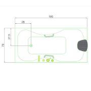 تصویر  جکوزی شاینی مدل N-JA005