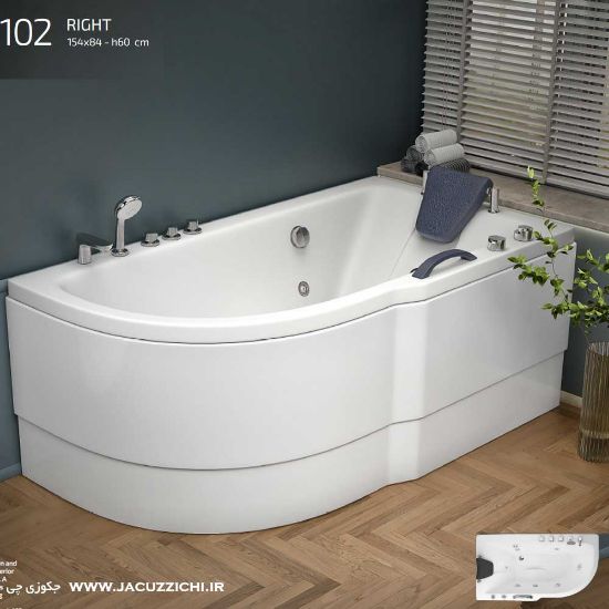 تصویر  جکوزی باداب مدل BA 102