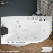 تصویر  جکوزی باداب مدل BA 102