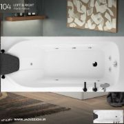 تصویر  جکوزی باداب مدل BA 104