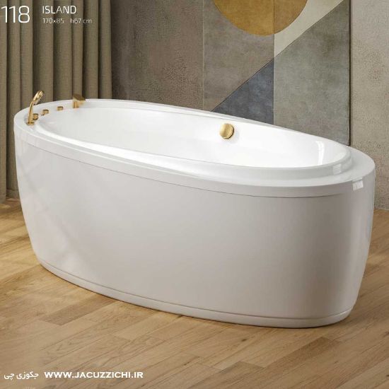 تصویر  جکوزی جزیره باداب مدل BA 118