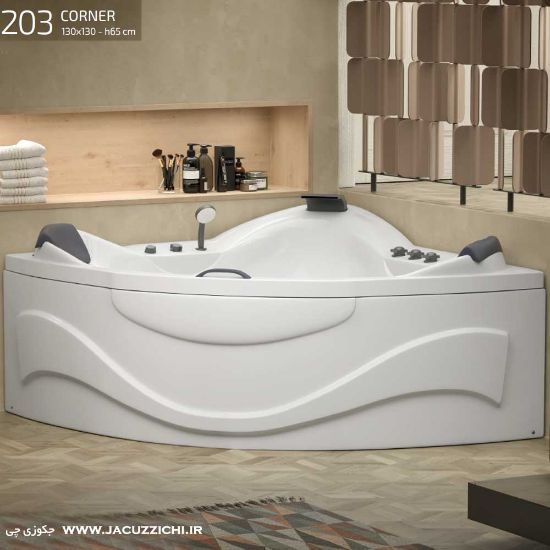 تصویر  جکوزی باداب مدل BA 203