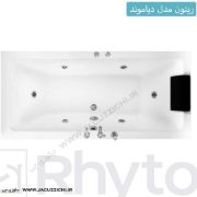 تصویر  جکوزی ریتون مدل دیاموند