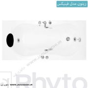 تصویر  جکوزی ریتون مدل فینیکس سایز 170